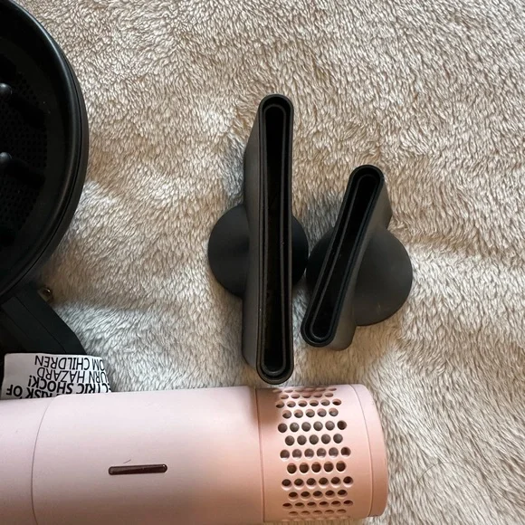 L'ange Pink Hair Dryer with Attachments